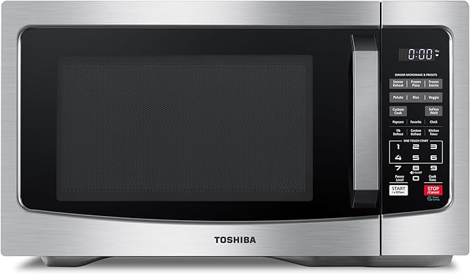 Microwave Oven with Smart Sensor Easy Clean Interior ECO Mode 1.2 Cu Ft Stainless Steel